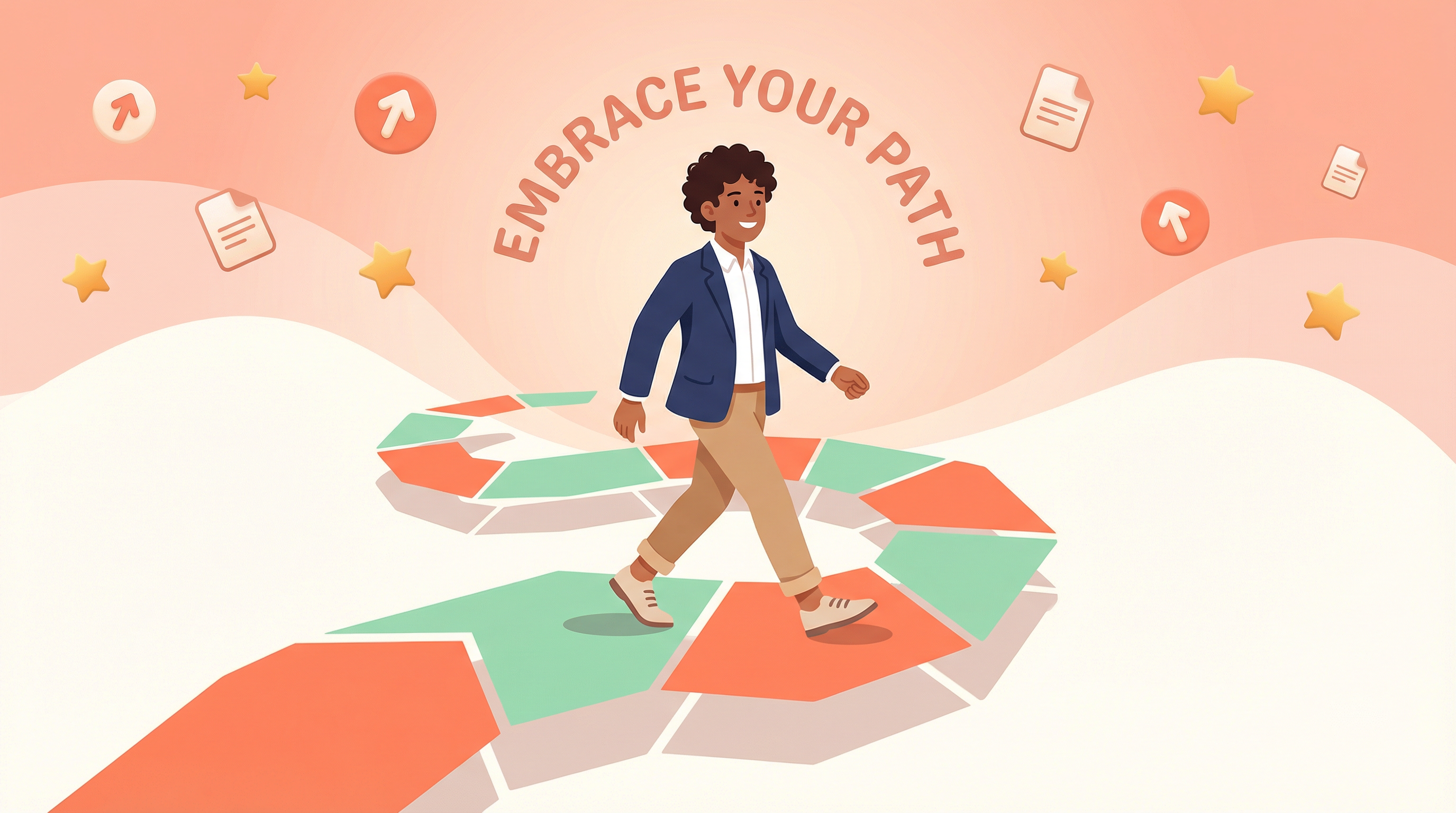 New graduate starting their career journey